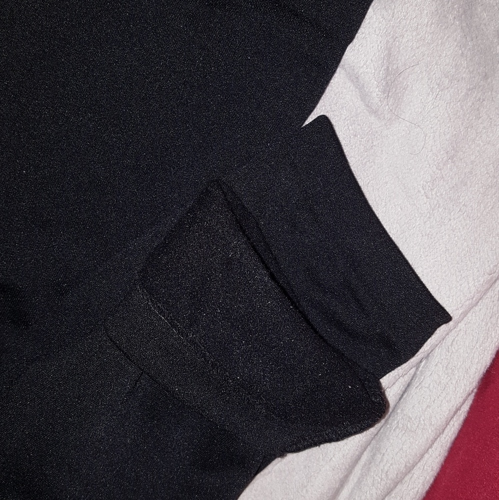 Black fleece leggings NWOT